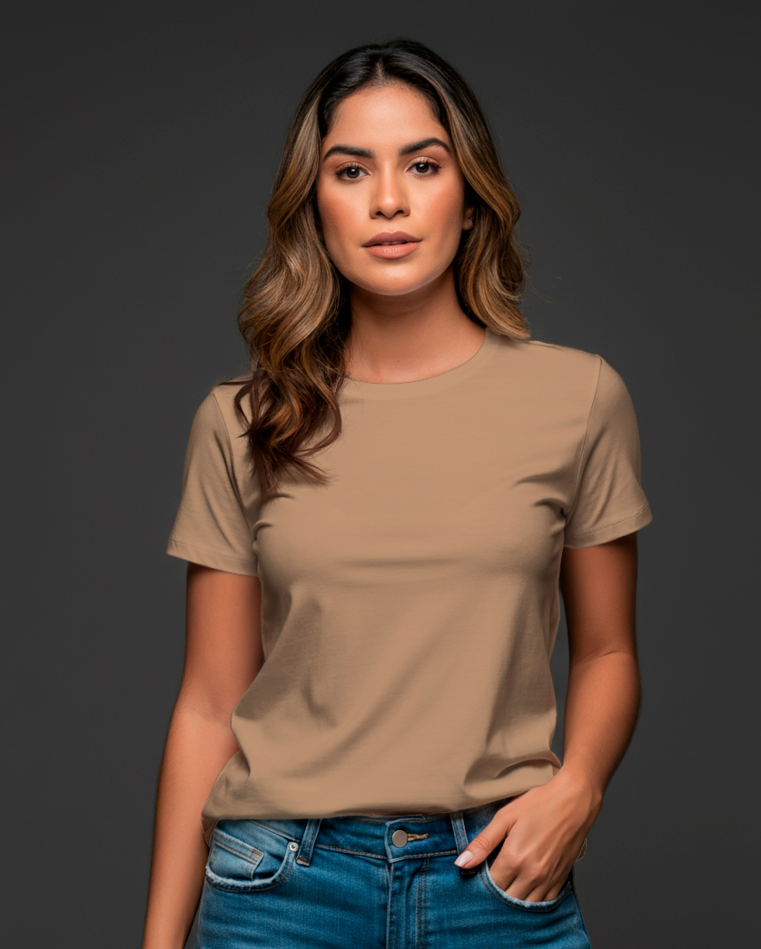 Camiseta Elastano Lisa - Imagem 3