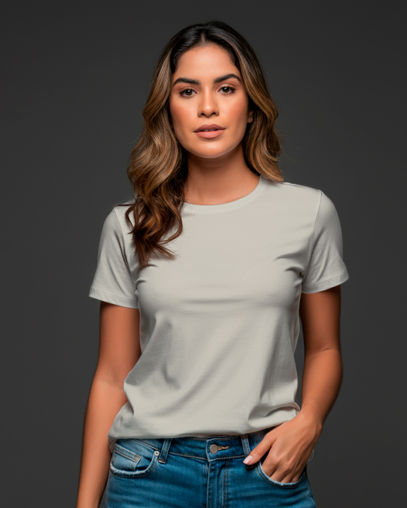 Camiseta Elastano Lisa - Imagem 7