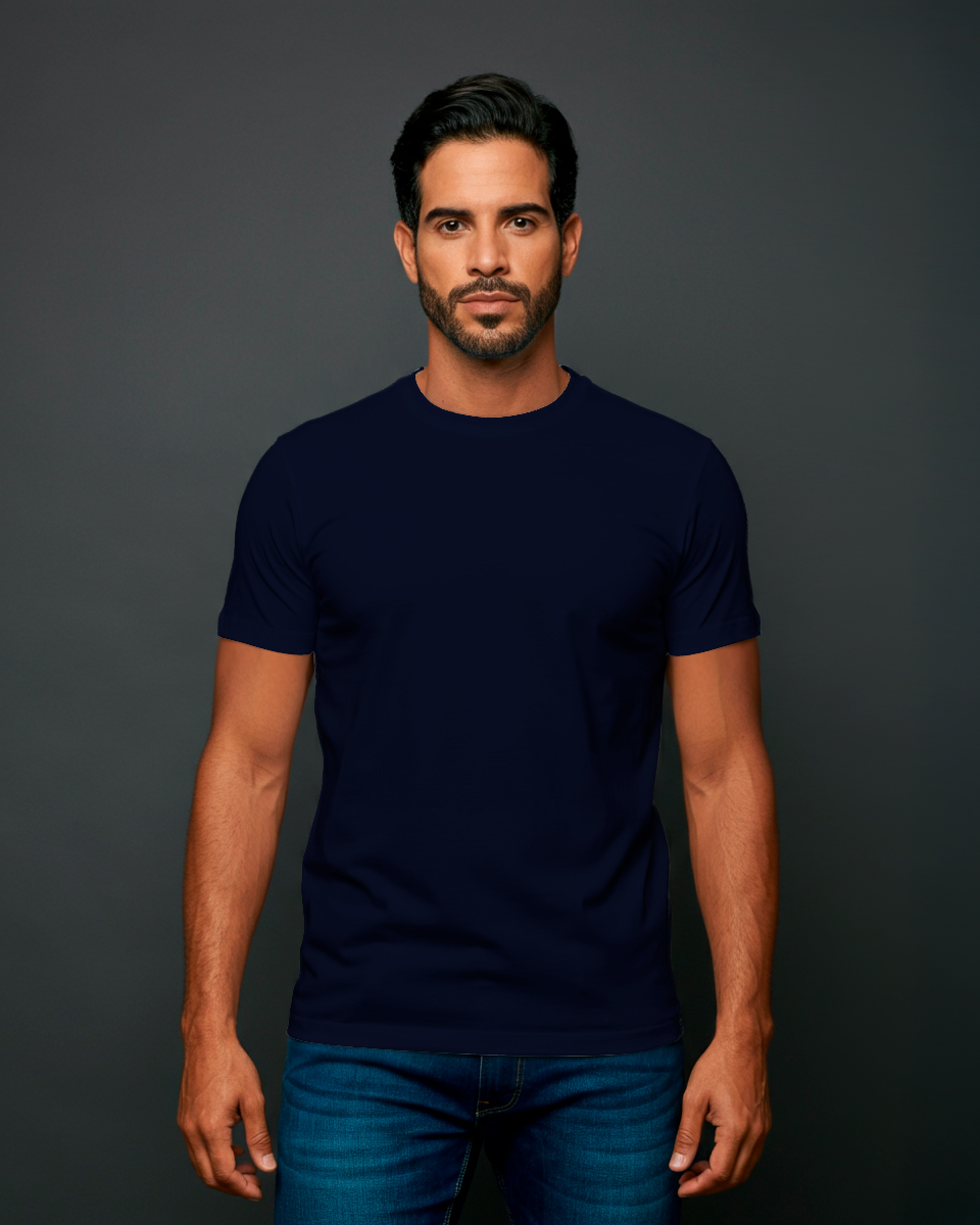 Camiseta Algodão Lisa - Imagem 4