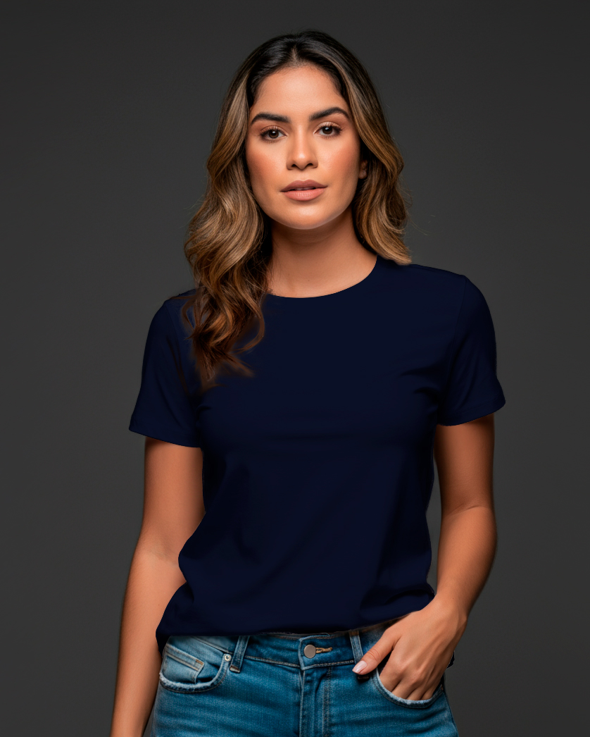 Camiseta Elastano Lisa - Imagem 4