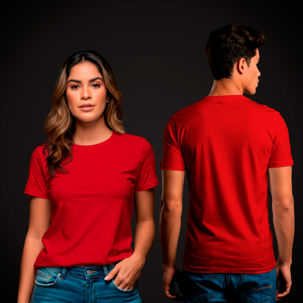 Camiseta Elastano Lisa